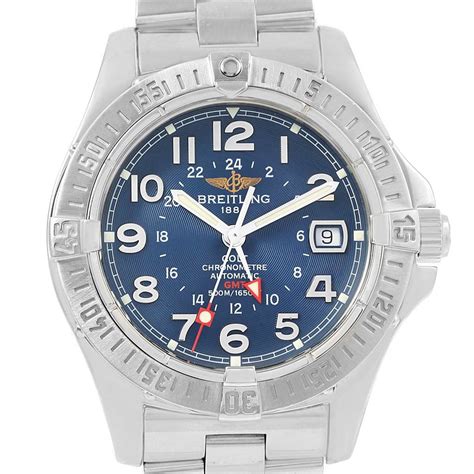 breitling colt working|Breitling colt automatic 44mm blue.